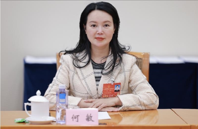 代表同声何敏加大老区电网投资力度加快电网建设步伐