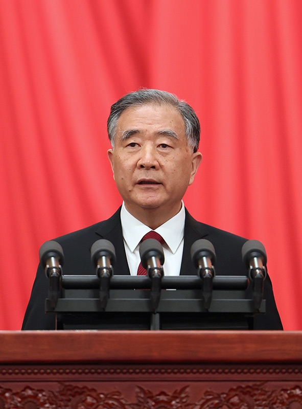 全国政协十四届一次会议在京开幕
习近平李克强栗战书李强赵乐际韩正蔡奇丁薛祥李希王岐山到会祝贺
汪洋作政协十三届常委会工作报告
王沪宁主持会议
邵鸿作提案工作情况报告「相关图片」