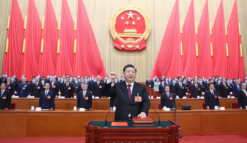 十四届全国人大一次会议选举产生新一届国家领导人「相关图片」