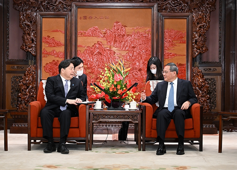 李强会见日本外相林芳正「相关图片」