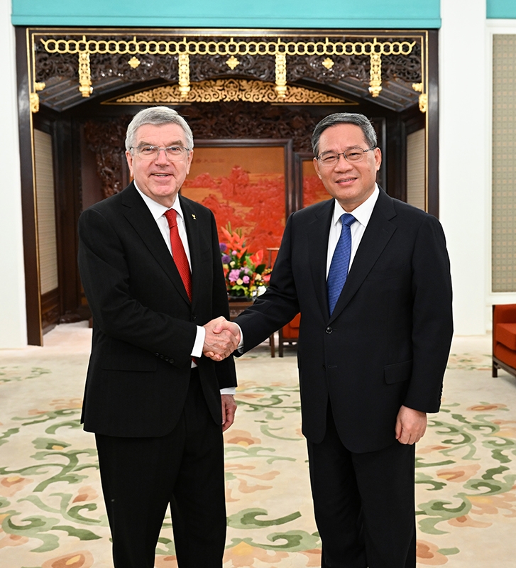 李强会见国际奥委会主席巴赫「相关图片」