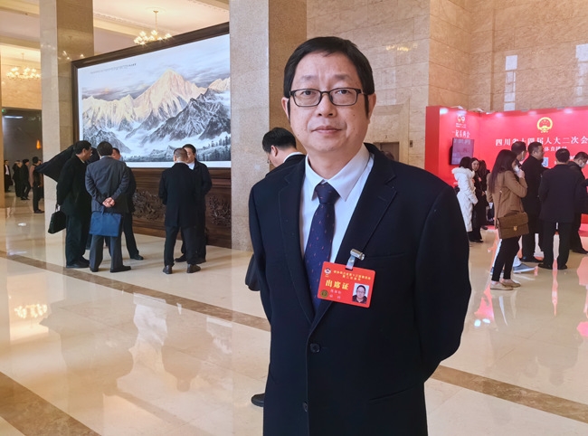 省政协委员陈佑松。受访者供图