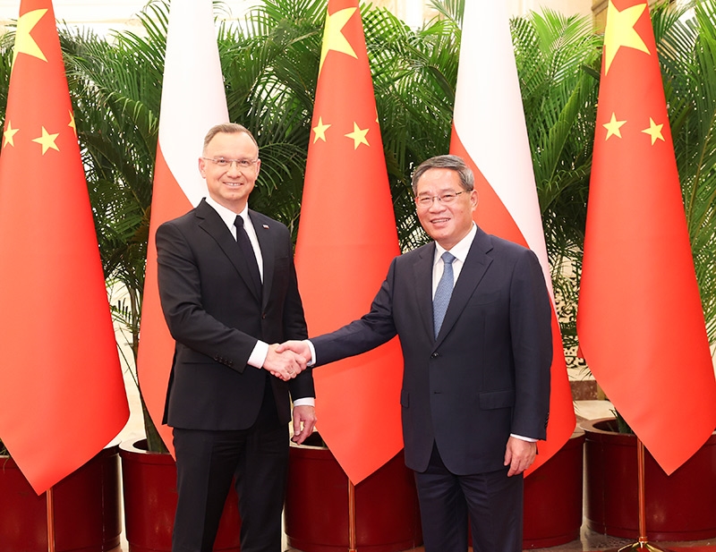 李强会见波兰总统杜达「相关图片」