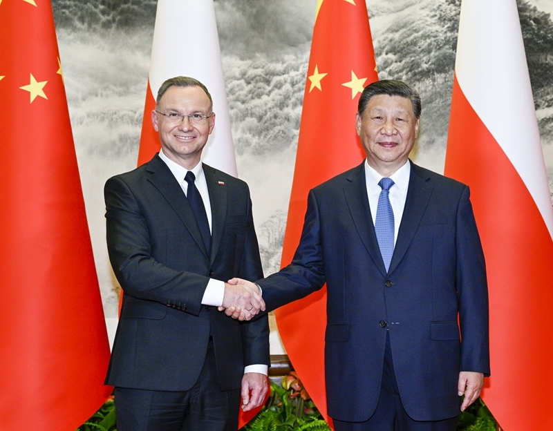 习近平同波兰总统杜达会谈「相关图片」