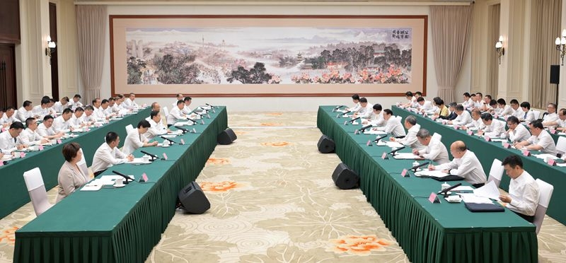 浙江省代表团来川考察
深化东西部协作 拓展全方位合作
着力打造新时代浙川合作“升级版”
王晓晖易炼红讲话 黄强施小琳出席「相关图片」