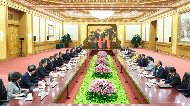 习近平会见孟加拉国总理哈西娜「相关图片」