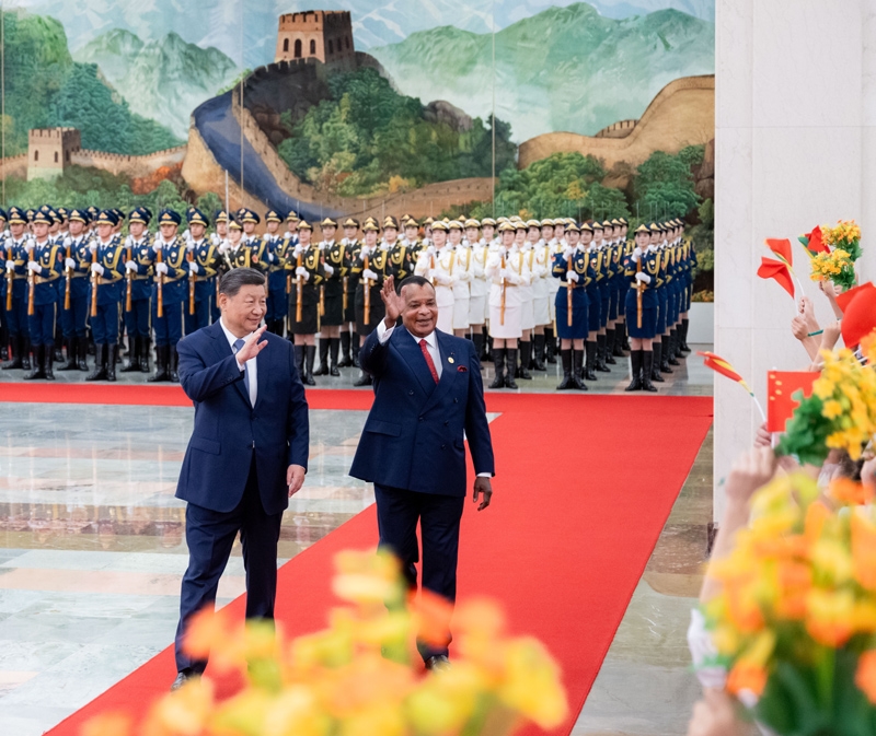 习近平同刚果（布）总统萨苏会谈「相关图片」