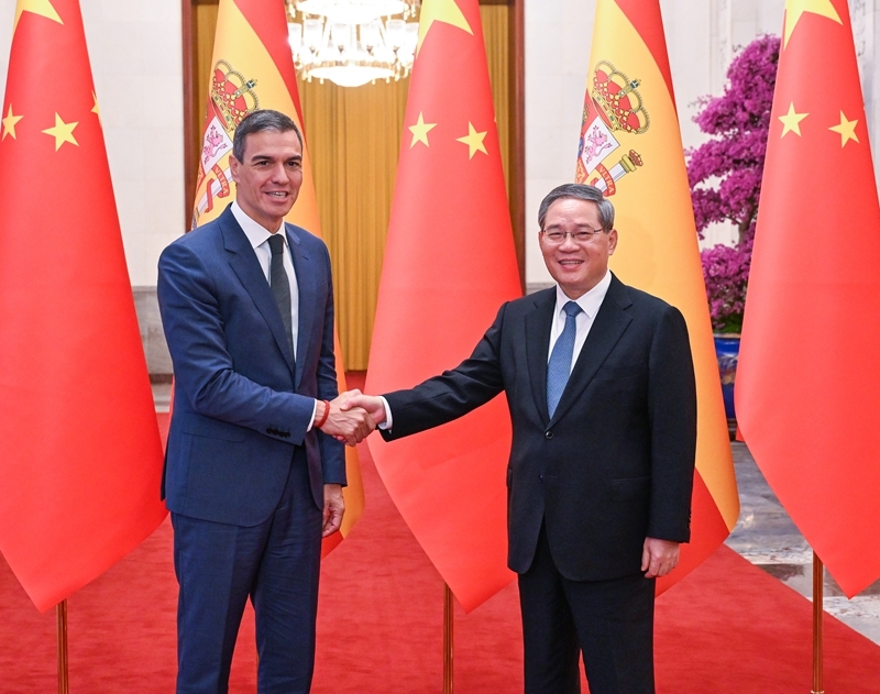 李强同西班牙首相桑切斯会谈「相关图片」