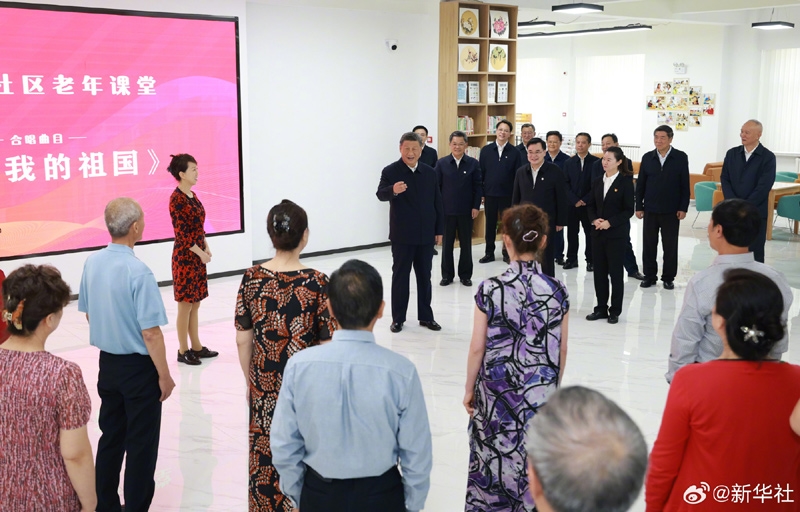 习近平在甘肃兰州市考察调研  「相关图片」
