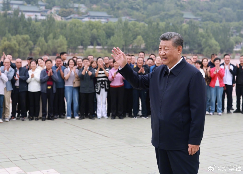 习近平在甘肃兰州市考察调研  「相关图片」