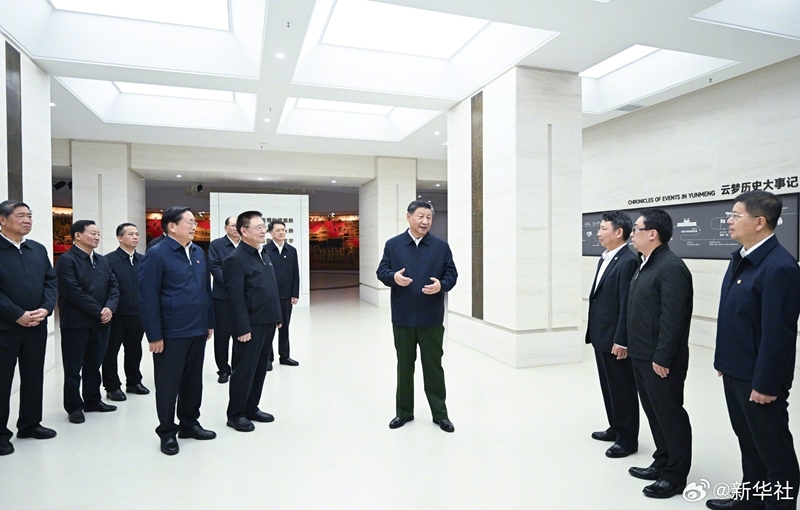 习近平在湖北考察调研「相关图片」