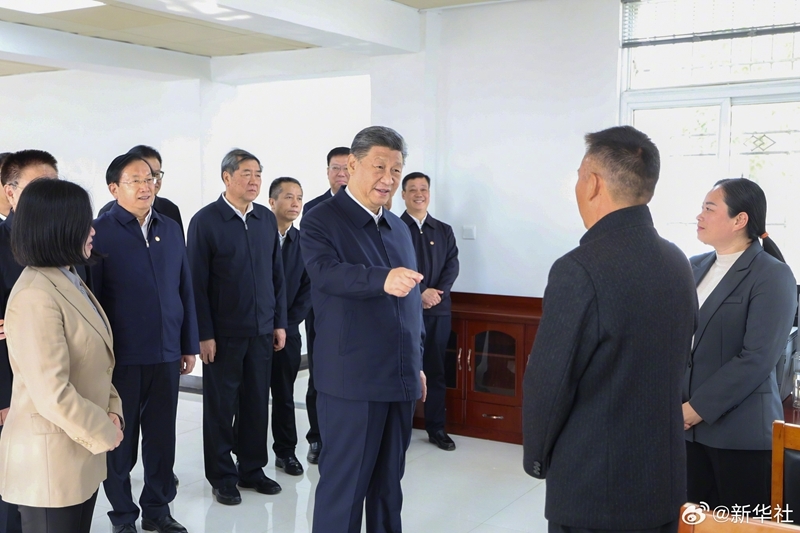 习近平在湖北考察调研「相关图片」