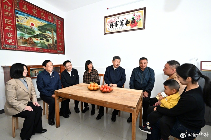 习近平在湖北考察调研「相关图片」