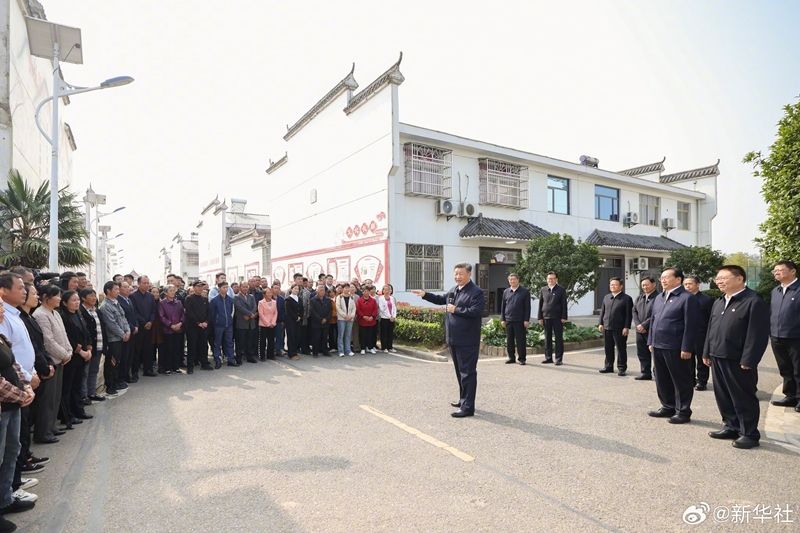 习近平在湖北考察调研「相关图片」