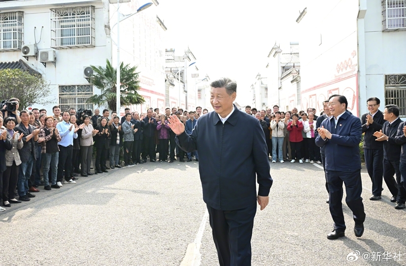习近平在湖北考察调研「相关图片」