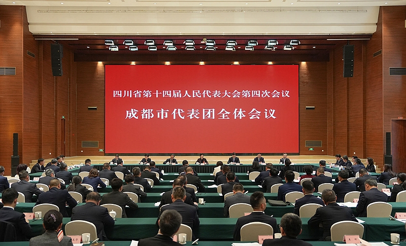 施小琳在参加成都代表团审议时指出
以开拓创新实干争先的首位担当
在推动高质量发展上挑起大梁走在前列「相关图片」