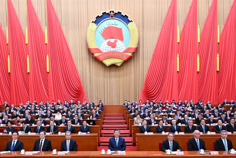 全国政协十四届三次会议在京开幕
习近平李强赵乐际蔡奇丁薛祥李希韩正到会祝贺
王沪宁作政协常委会工作报告
石泰峰主持
蒋作君作提案工作情况报告「相关图片」