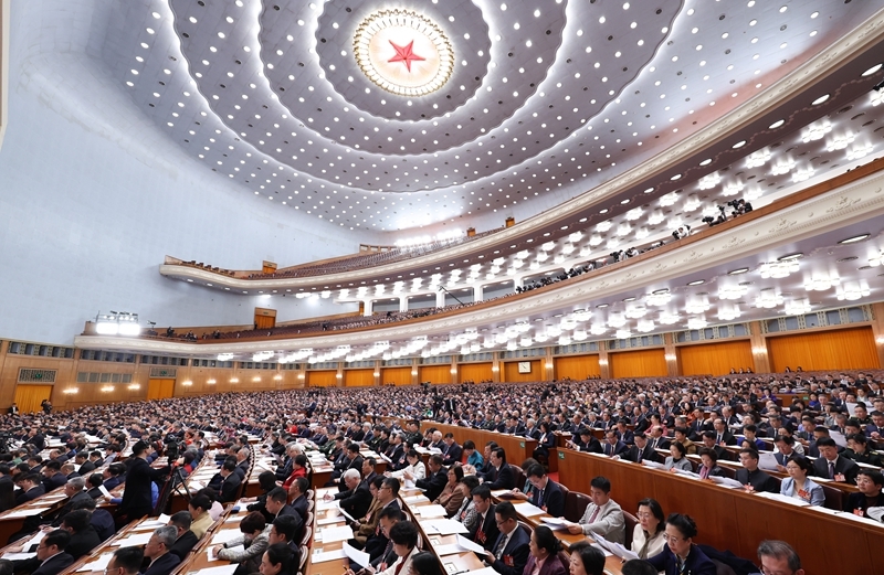 全国政协十四届三次会议在京开幕
习近平李强赵乐际蔡奇丁薛祥李希韩正到会祝贺
王沪宁作政协常委会工作报告
石泰峰主持
蒋作君作提案工作情况报告「相关图片」