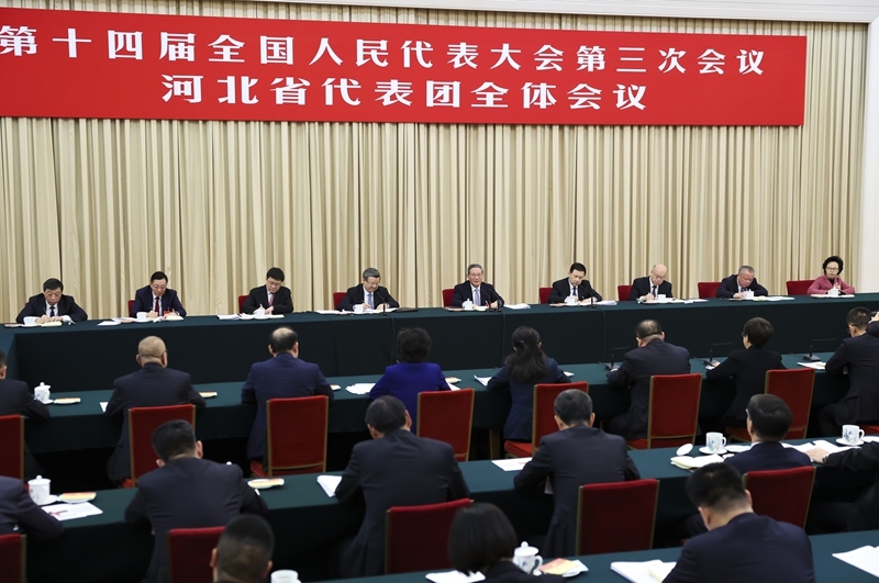 李强赵乐际王沪宁蔡奇丁薛祥李希分别参加全国两会一些团组审议和讨论「相关图片」