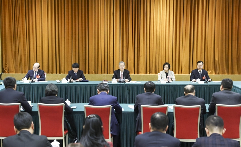 李强赵乐际王沪宁蔡奇丁薛祥李希分别参加全国两会一些团组审议和讨论「相关图片」