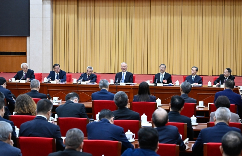 李强赵乐际王沪宁蔡奇丁薛祥李希分别参加全国两会一些团组审议和讨论「相关图片」