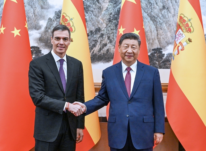 习近平会见西班牙首相桑切斯「相关图片」