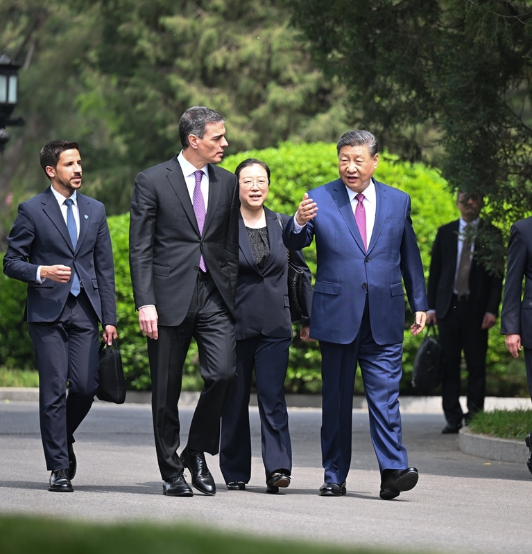 习近平会见西班牙首相桑切斯「相关图片」