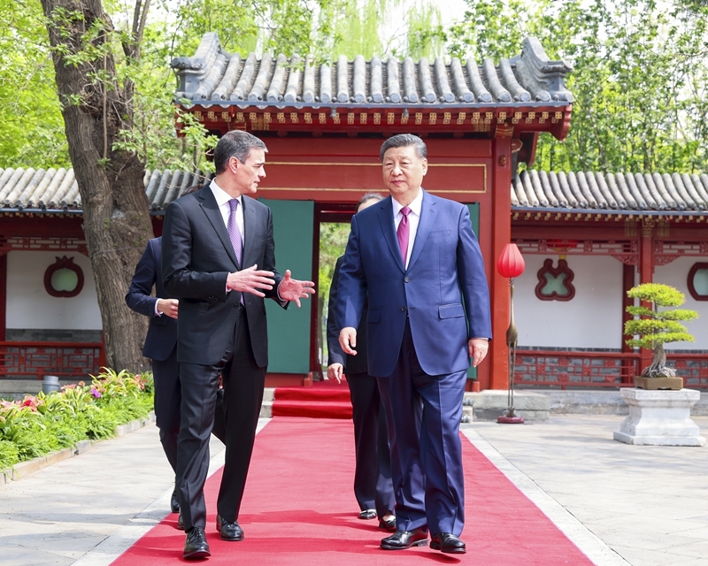 习近平会见西班牙首相桑切斯「相关图片」