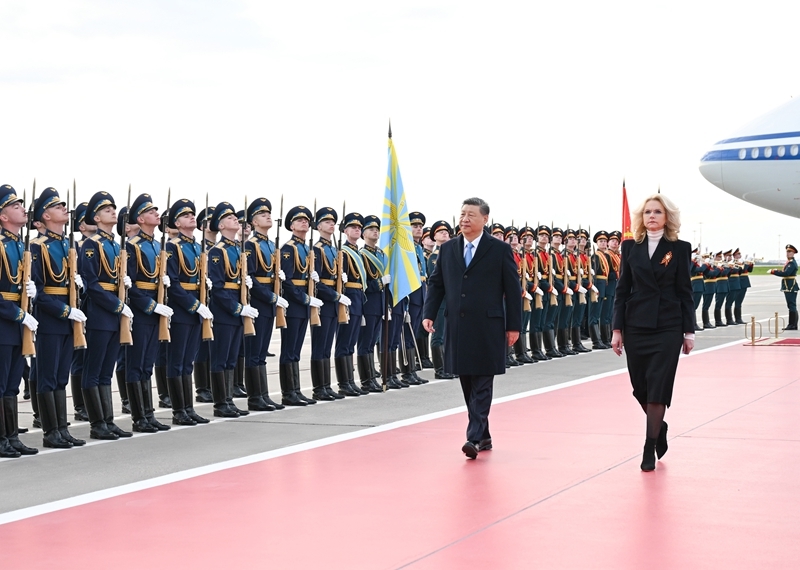 习近平抵达莫斯科对俄罗斯进行国事访问并出席纪念苏联伟大卫国战争胜利80周年庆典「相关图片」