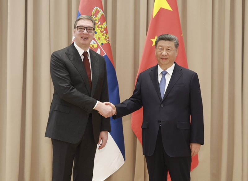 习近平会见塞尔维亚总统武契奇「相关图片」