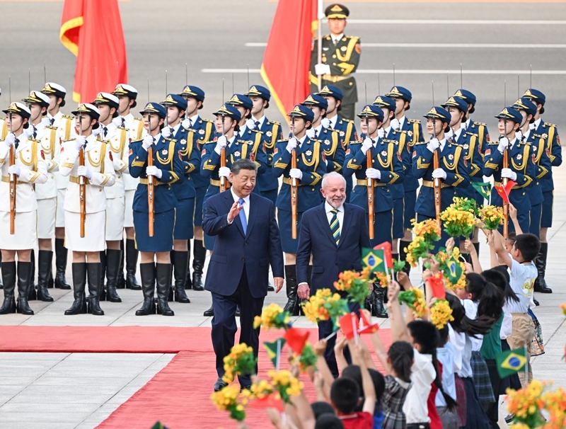 习近平同巴西总统卢拉会谈「相关图片」