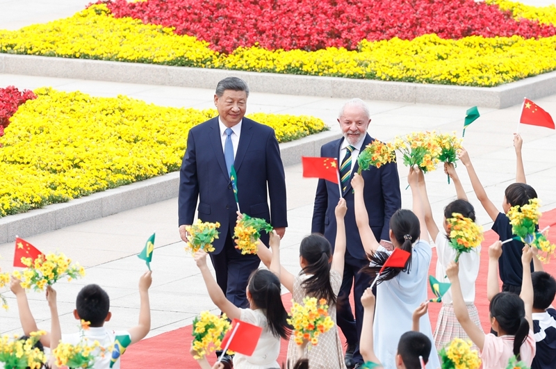 习近平同巴西总统卢拉会谈「相关图片」