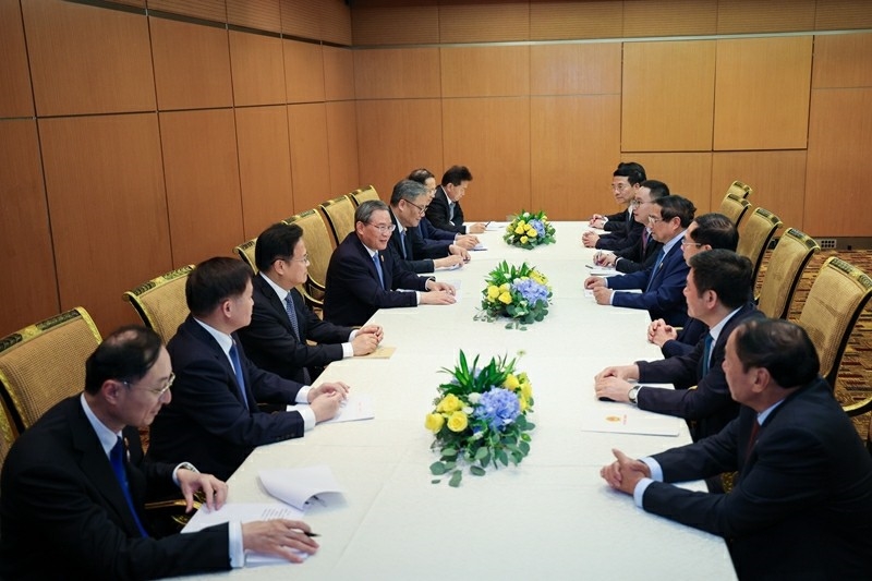 李强会见越南总理范明政「相关图片」