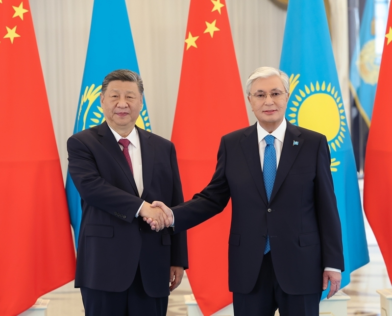 习近平同哈萨克斯坦总统托卡耶夫会谈「相关图片」