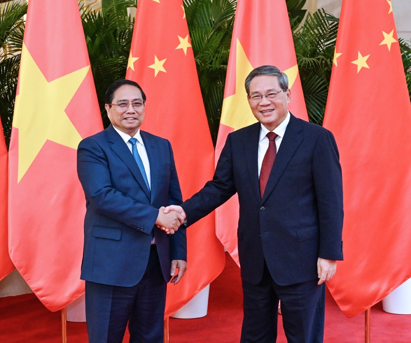 李强会见越南总理范明政「相关图片」