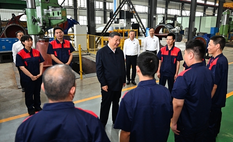 习近平在山西考察时强调 
努力在推动资源型经济转型发展上迈出新步伐 
奋力谱写三晋大地推进中国式现代化新篇章「相关图片」
