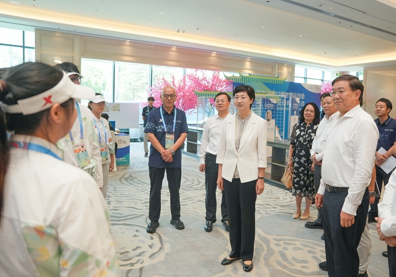 施小琳检查调度成都世运会安全保障工作 
查漏补缺改进提升冲刺攻坚 
齐心协力确保成都世运会简约安全成功举办「相关图片」