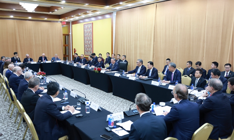 李强同美国友好团体座谈「相关图片」