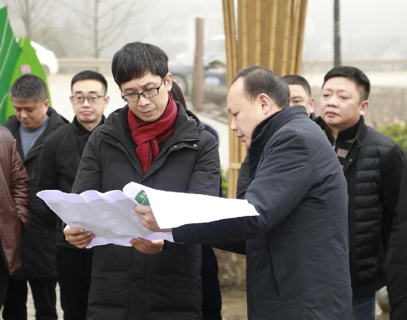 宜宾珙县县委书记周文武到统战助力乡村振兴示范点调研