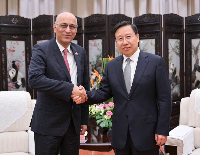 王晓晖会见巴基斯坦驻华大使莫因·哈克「相关图片」