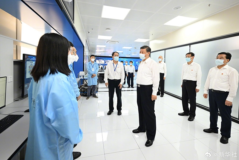 习近平在江苏南京市考察调研「相关图片」