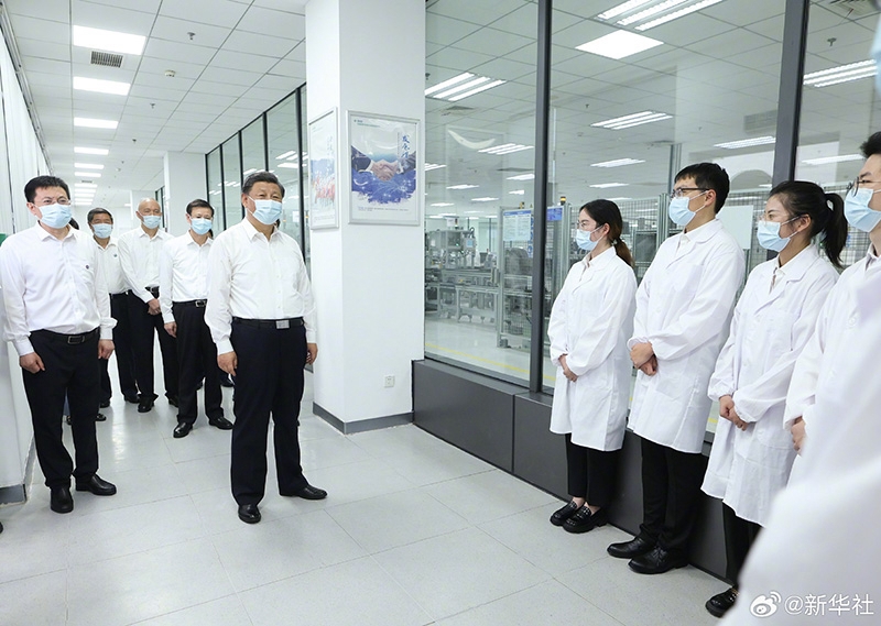 习近平在江苏南京市考察调研「相关图片」