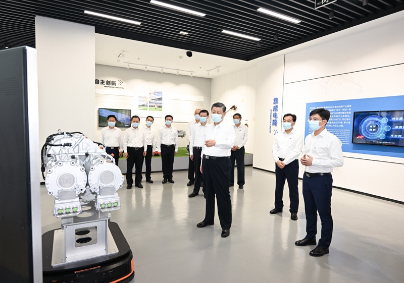 习近平在江苏考察时强调 
在推进中国式现代化中走在前做示范 
谱写“强富美高”新江苏现代化建设新篇章 
蔡奇陪同考察「相关图片」