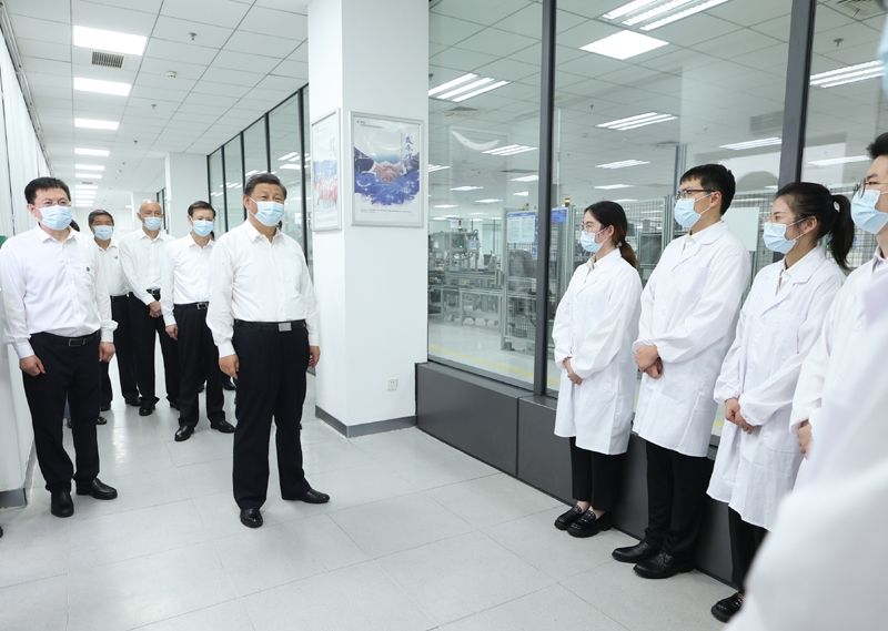 习近平在江苏考察时强调 
在推进中国式现代化中走在前做示范 
谱写“强富美高”新江苏现代化建设新篇章 
蔡奇陪同考察「相关图片」