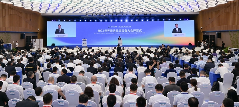 2023世界清洁能源装备大会在德阳开幕
丁仲礼致辞并宣布开幕 王晓晖辛国斌巴罗佐致辞 黄强主持「相关图片」