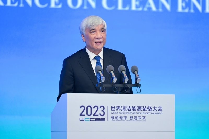 2023世界清洁能源装备大会在德阳开幕
丁仲礼致辞并宣布开幕 王晓晖辛国斌巴罗佐致辞 黄强主持「相关图片」