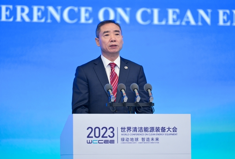 2023世界清洁能源装备大会在德阳开幕
丁仲礼致辞并宣布开幕 王晓晖辛国斌巴罗佐致辞 黄强主持「相关图片」