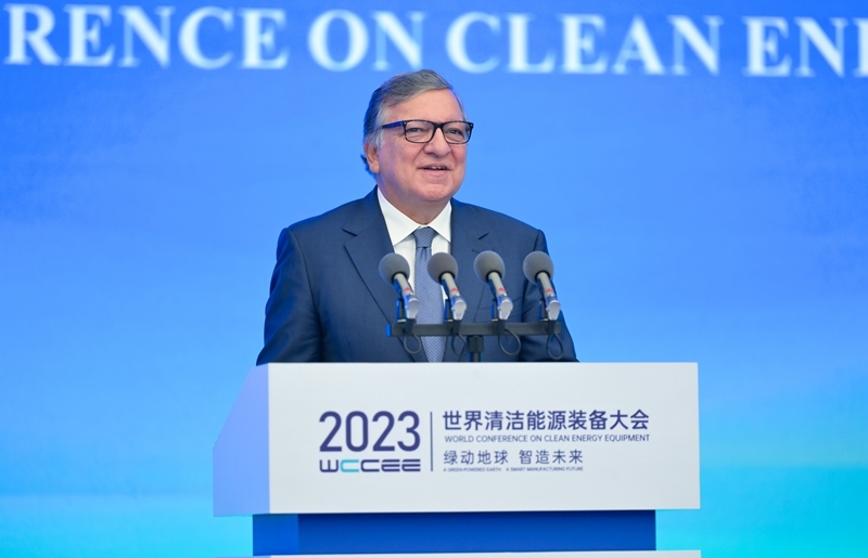 2023世界清洁能源装备大会在德阳开幕
丁仲礼致辞并宣布开幕 王晓晖辛国斌巴罗佐致辞 黄强主持「相关图片」