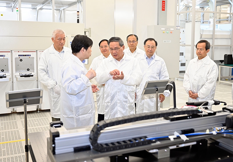 李强在北京市调研专精特新企业时强调
聚力科技创新 深耕细分领域
为推进科技自立自强稳定产业链供应链发挥更大作用「相关图片」