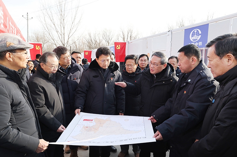 李强在甘肃、青海地震灾区检查指导受灾群众过冬安置和灾后恢复重建等工作「相关图片」